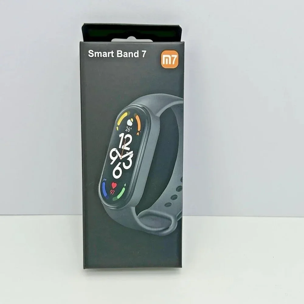 Smart Band 7 M7 Bracelet Blood Oxygen Fitness Activity Tracker Phone Never used